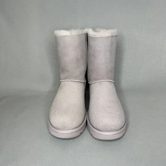 SORRY ITEM SOLD!!! Bailey Bow Purple Shearling Suede Wool Coquette Festival - Picture 5 of 16